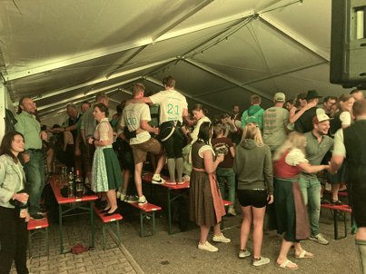 DJK Kammer Vereinsfest Festzelt optimiert