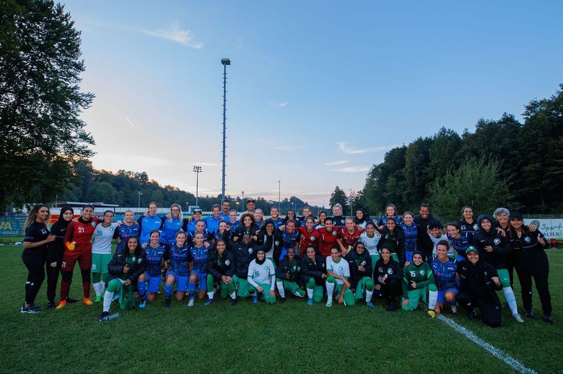 Frauennationalmannschaft Saudi Arabien DJK Traunstein