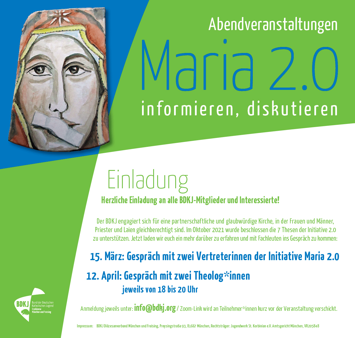 Einladung BDKJ Maria2 0 1b online