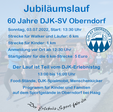 DJK SV Oberndorf Jubiläumslauf